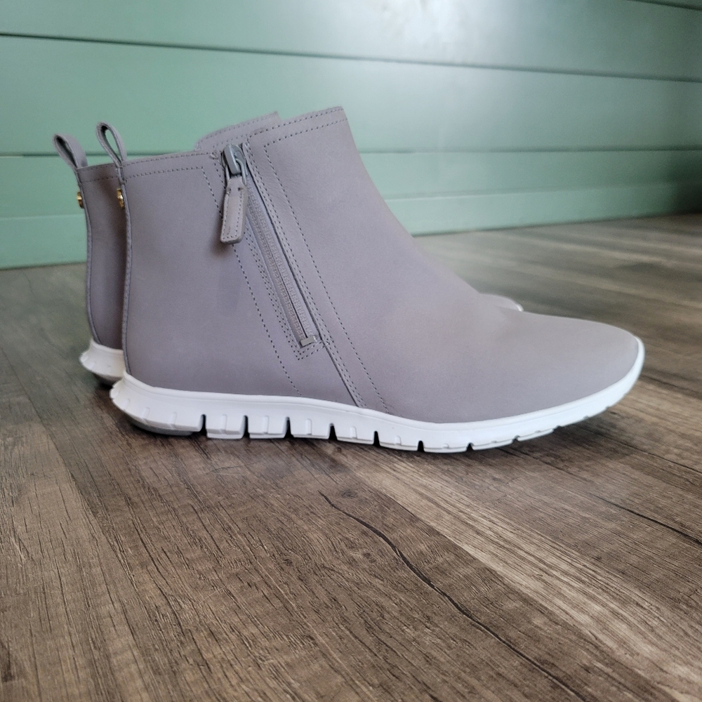 Cole Haan Zerogrand Waterproof Leather Booties